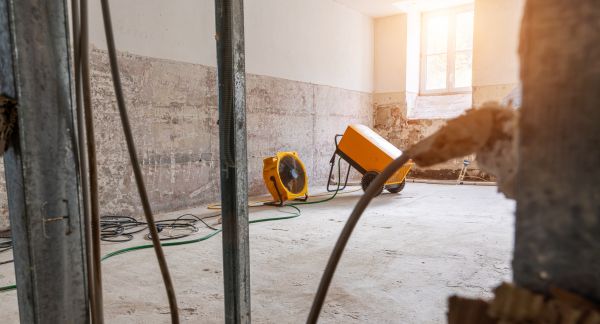 Basement Water Damage Repair in Red Oak